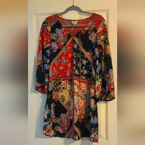 Fig and flower dress size medium